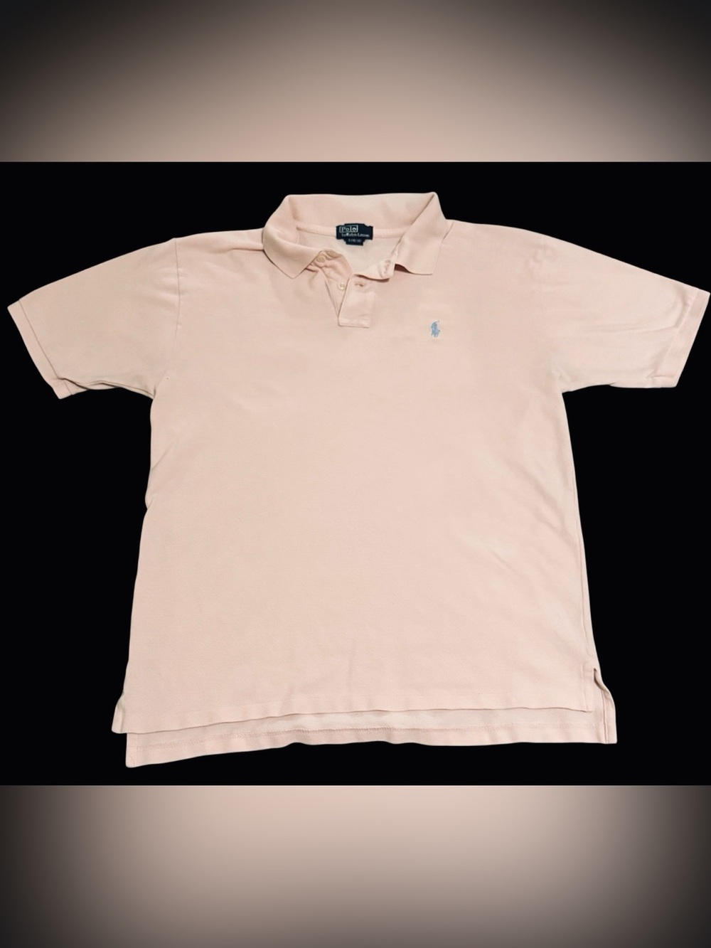 Polo Ralph Lauren Polo Shirt Boys L 16/18 pink Short Sleeve vintage early 00’s